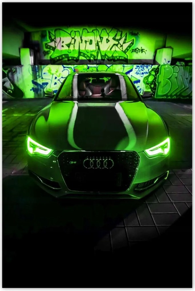Poszterek 80x120 Lime Audi Autók