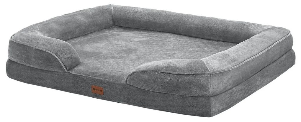 Juskys Sheena XL kutya fekhely 105x82 cm - szürke