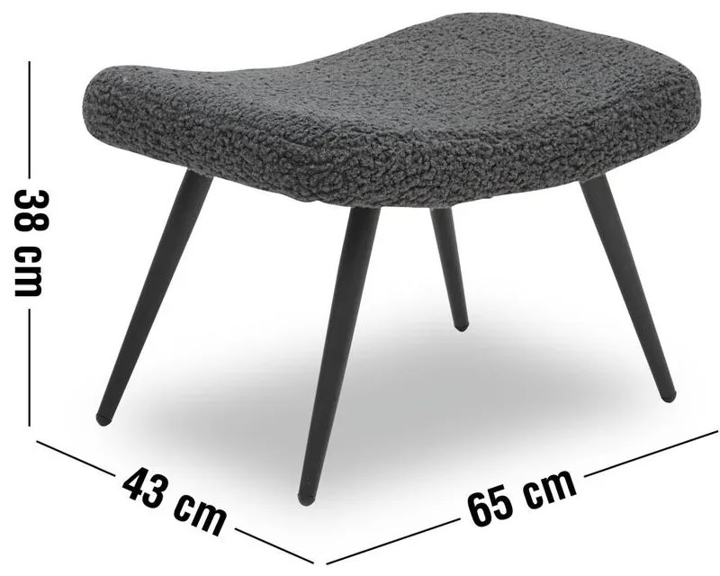 Polla lábtartó
