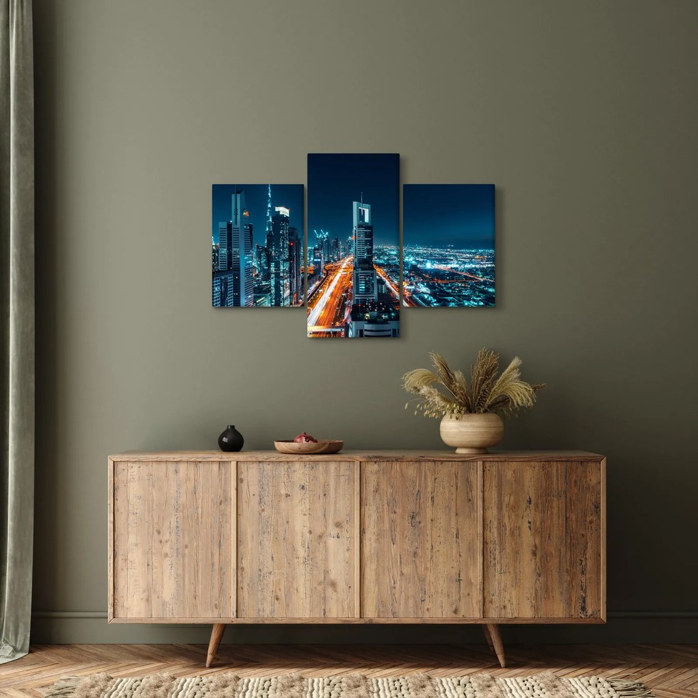 Kép - Dubai éjszaka (90x60 cm)