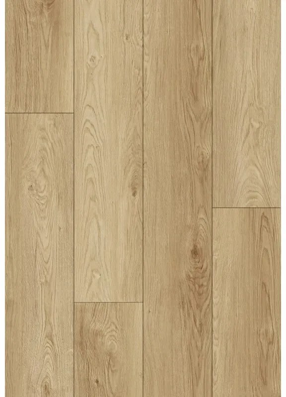 Mexen Anniston vinil panelek 1240 x 182 mm SPC 6,5 mm, IXPE 1,5 mm alátét, 4 oldali V-fugával, Dąb - F1038-1240-182-505-4V1-01