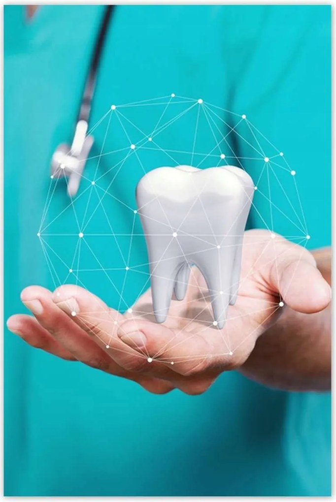 Poszterek 80x120 Fogászati kezelés fog