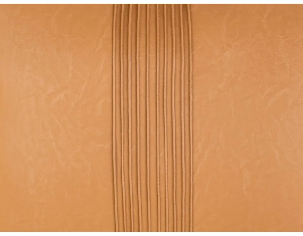 Leather Look konyakbarna párna, 50 x 30 cm - PT LIVING