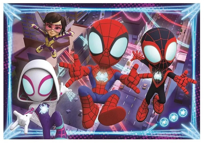 Pókember puzzle maxi 24 db-os (Spidey)