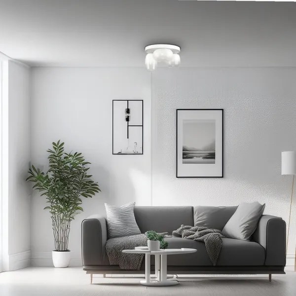 LED Mennyezeti lámpa VASO LED/12W/230V átm. 42 cm fehér