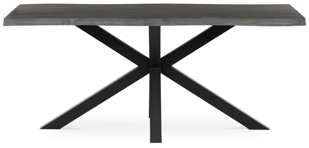 Étkezőasztal 180 x 90 cm, szürke tölgyfa