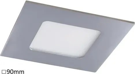 Rabalux beltéri led süllyesztett lámpa 3w 170lm 4000k króm/fehér lois
