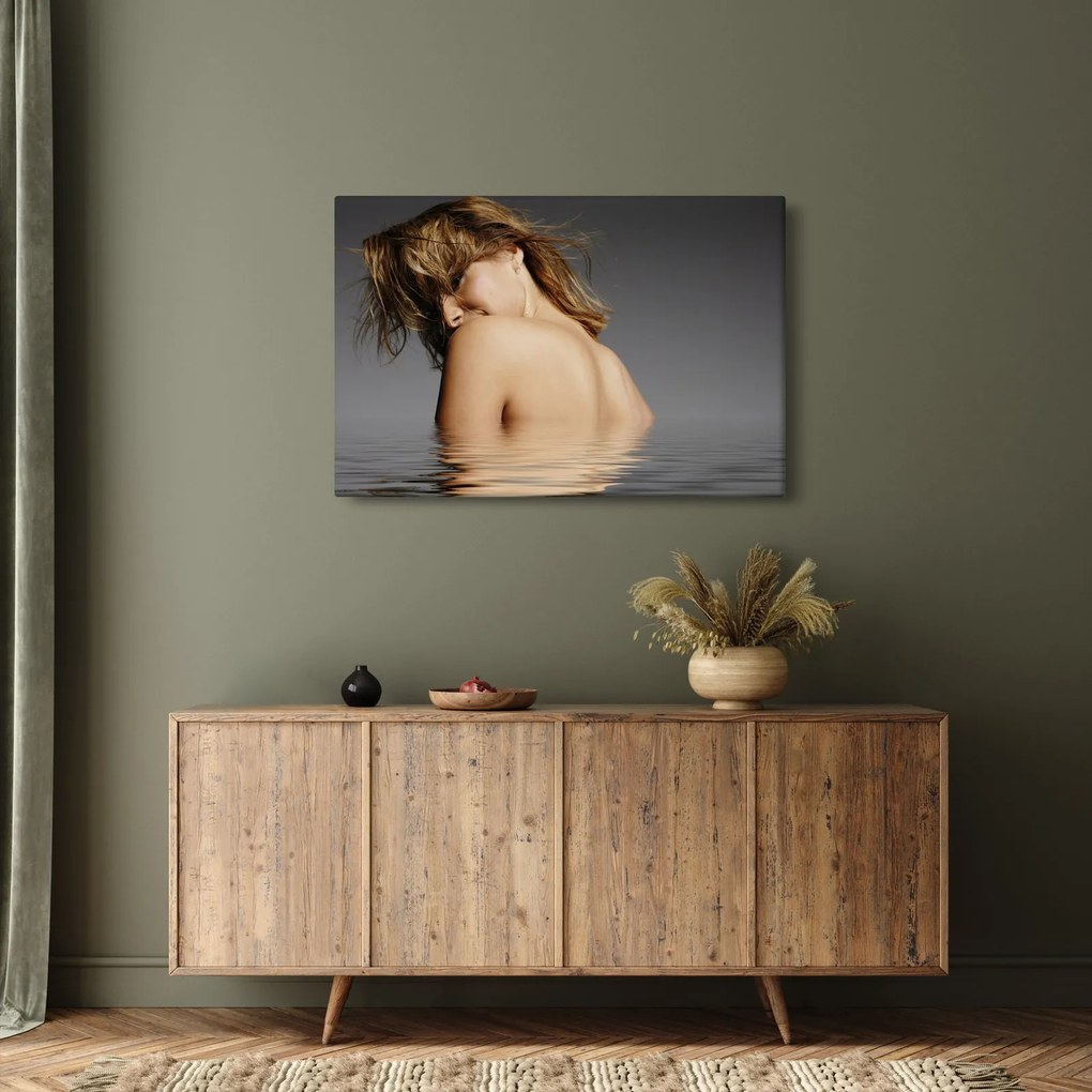 Fürdő nő képe (90x60 cm)