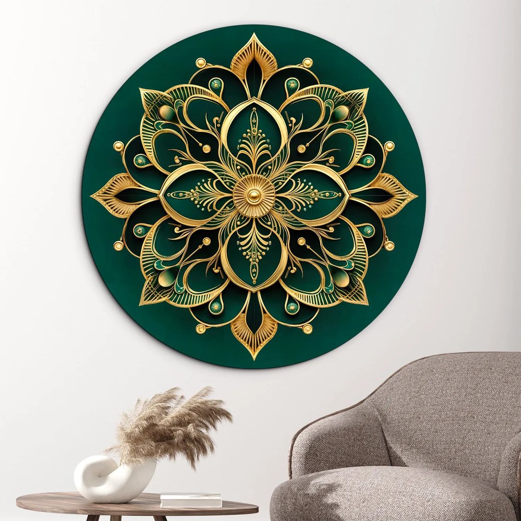 DUBLEZ | Luxusos mandala kép - Olivia