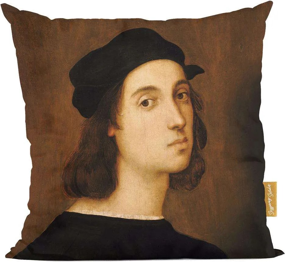 Rafael Santi önarckép párna