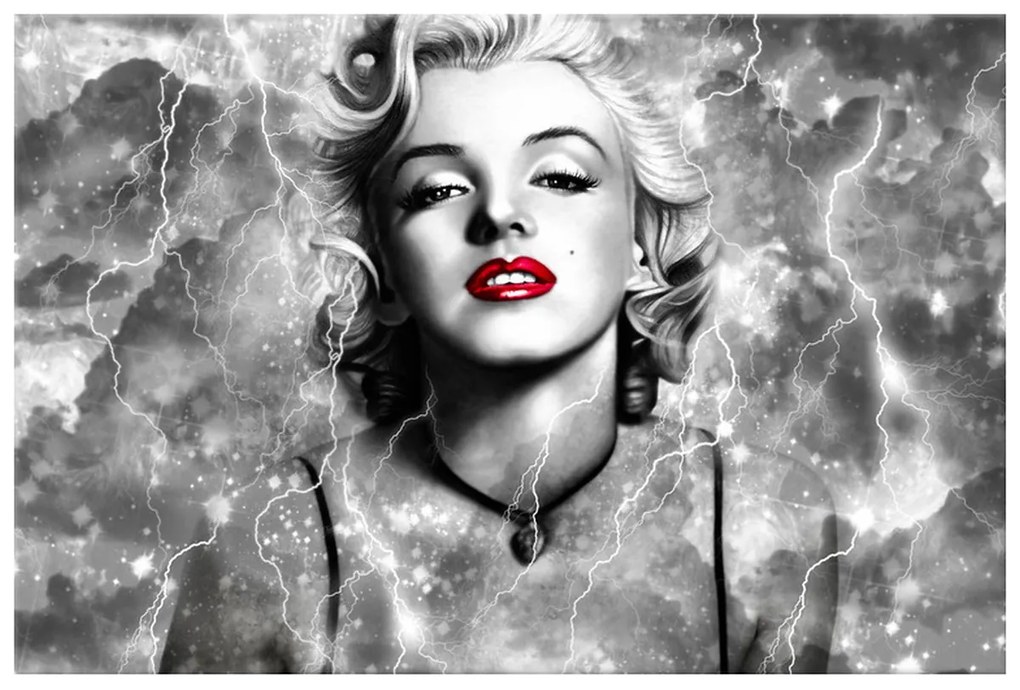 Gario Vászonkép Felvillanyozó Marilyn Monroe Méret: 90 x 60 cm