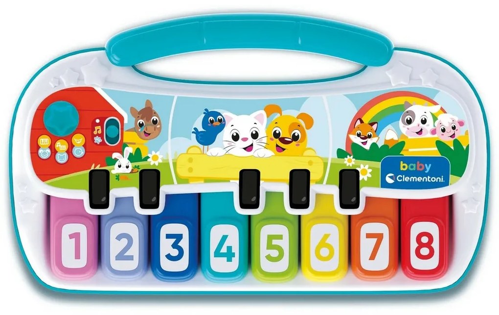 Clemmy Baby Baby elektromos zongora állatokkal
