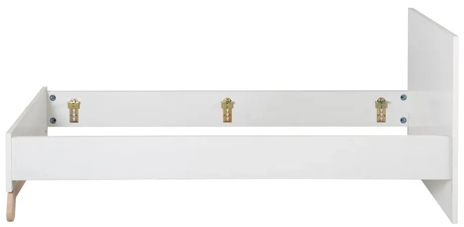 Fehér gyerekágy 90x200 cm Clara – Roba