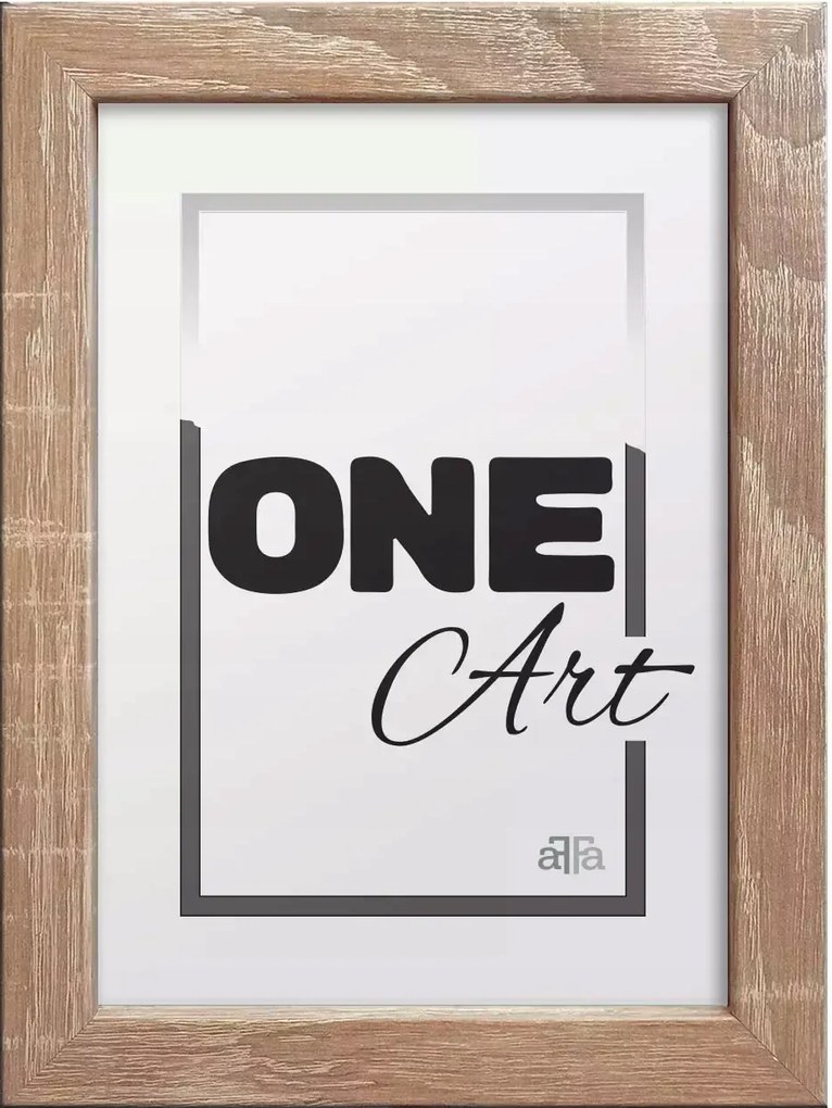 Hekla képkeret, 13x18 cm, sonoma világos