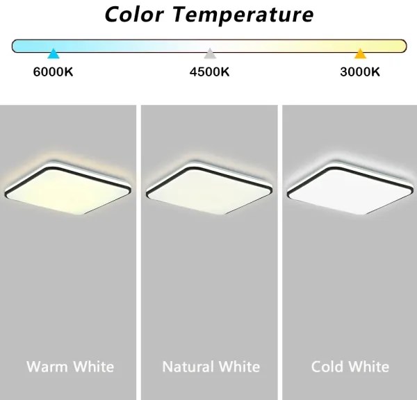 Brilagi - LED Dimmelhető lámpa SMART LED/36W/230V 45x45 cm Wi-Fi Tuya + távirányító