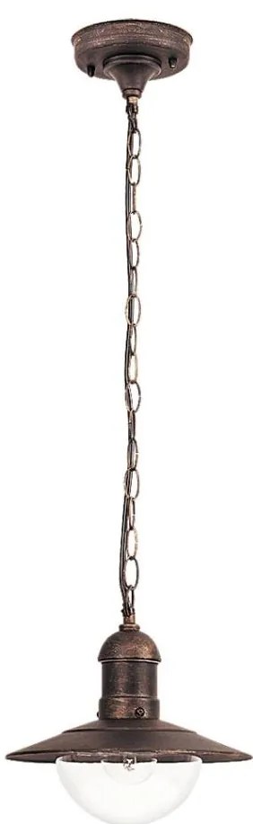 Brilagi - MOLDE kültéri függeszték 1xE27/60W IP44 bronz/patina