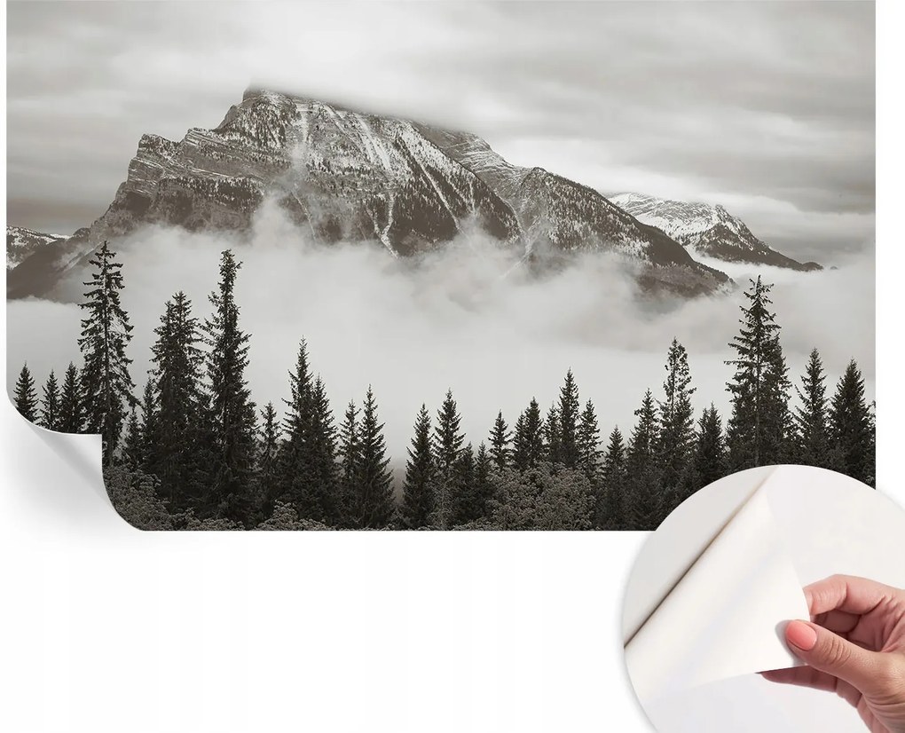 Fotótapéta Fali tapéta Hálószobába és Nappaliba Hegyi táj 416x254 cm