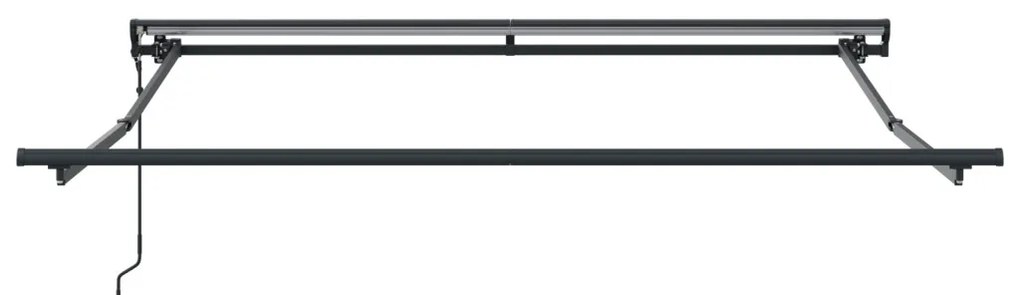 Automatikus Kihúzható Napernyő - Antracit 300x250 cm