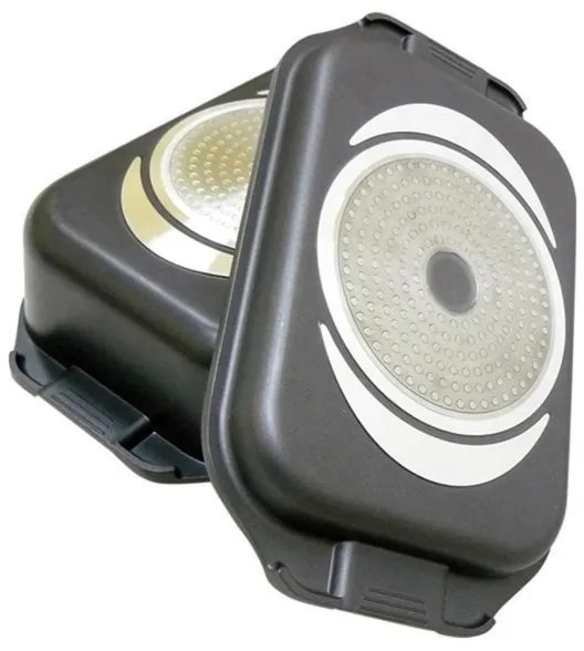 Indukciós sütőedény 2 az 1-ben TORO 9 l 42x25 cm fekete