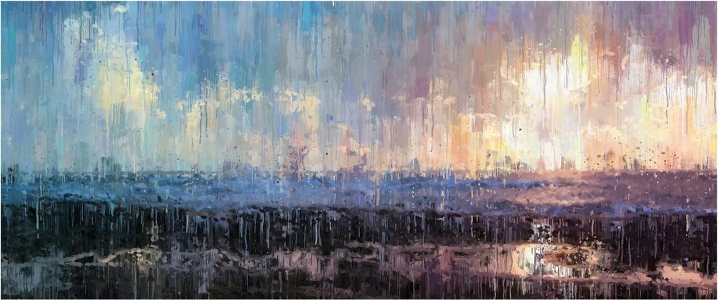 Kép - Absztrakció (120x50 cm)