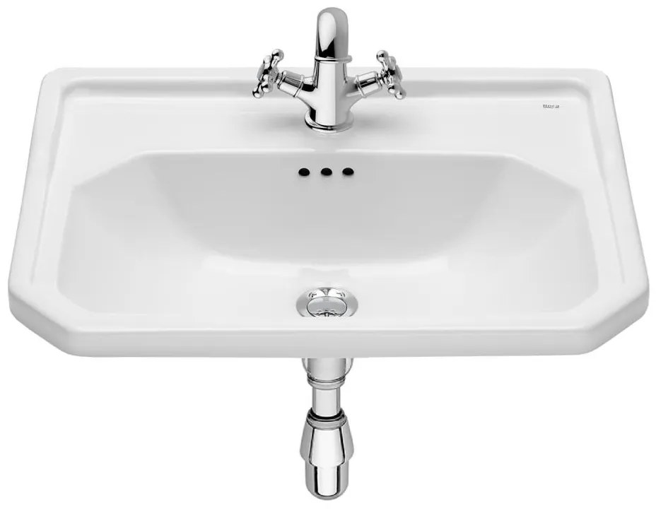 Roca A3270A5000 - CARMEN beépíthető mosdó 60x45 cm kerámia/fehér