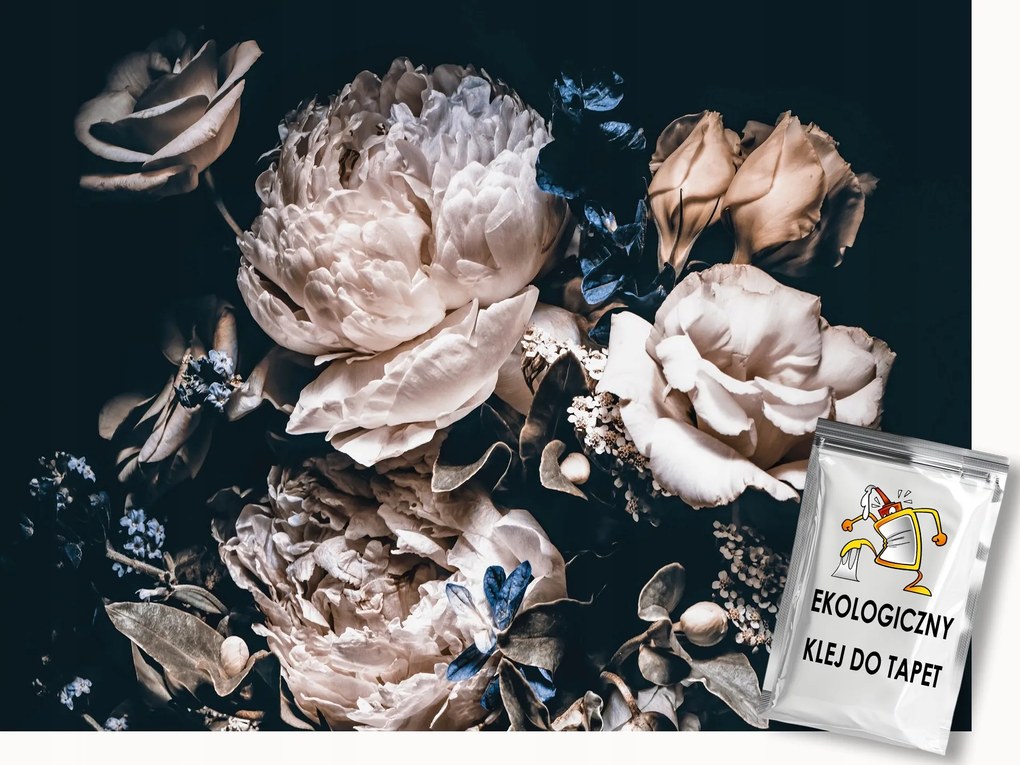 Fotótapéta Flizelina Természet Virágok Bazsarózsa Piszkos Rózsa 400x280 ragasztó