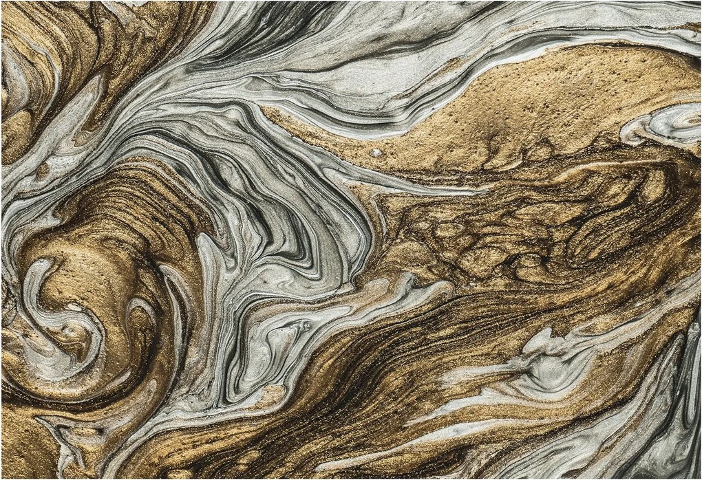 Dekoratív fotótapéta falra Könnyű összeszerelés Absztrakt örvények 152x104