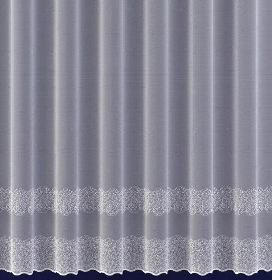 Mg Függöny 618/360 Fehér 200x200cm Kész Szalaggal