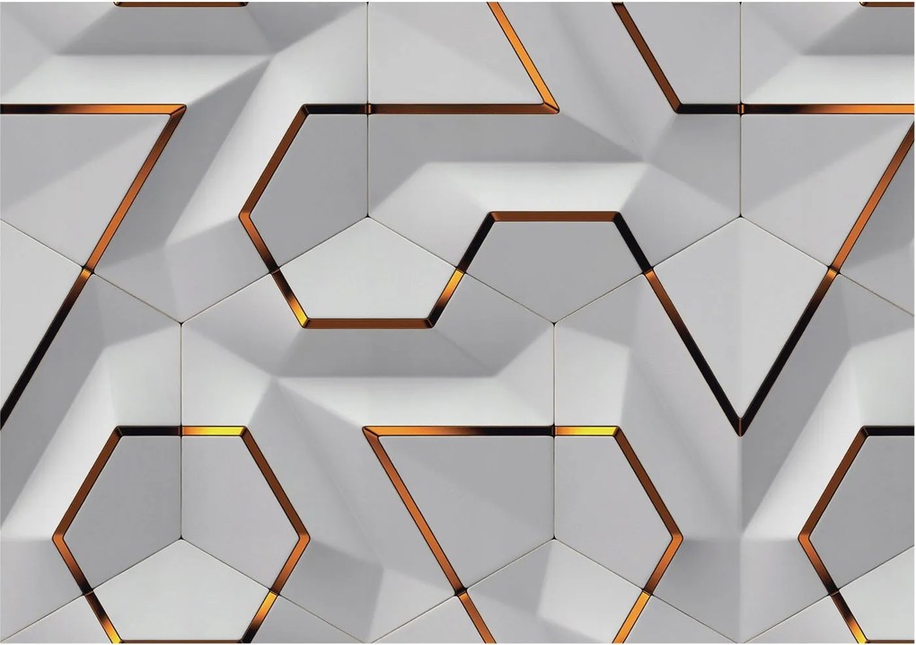 Fotótapéta Flizelin a Hálószobába Nappali Háromdimenziós minták 208x146