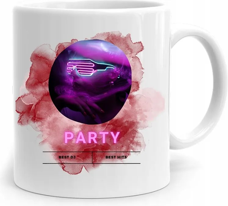 Dja Zene Bögre Party Ajándék nyomtatott fényképpel