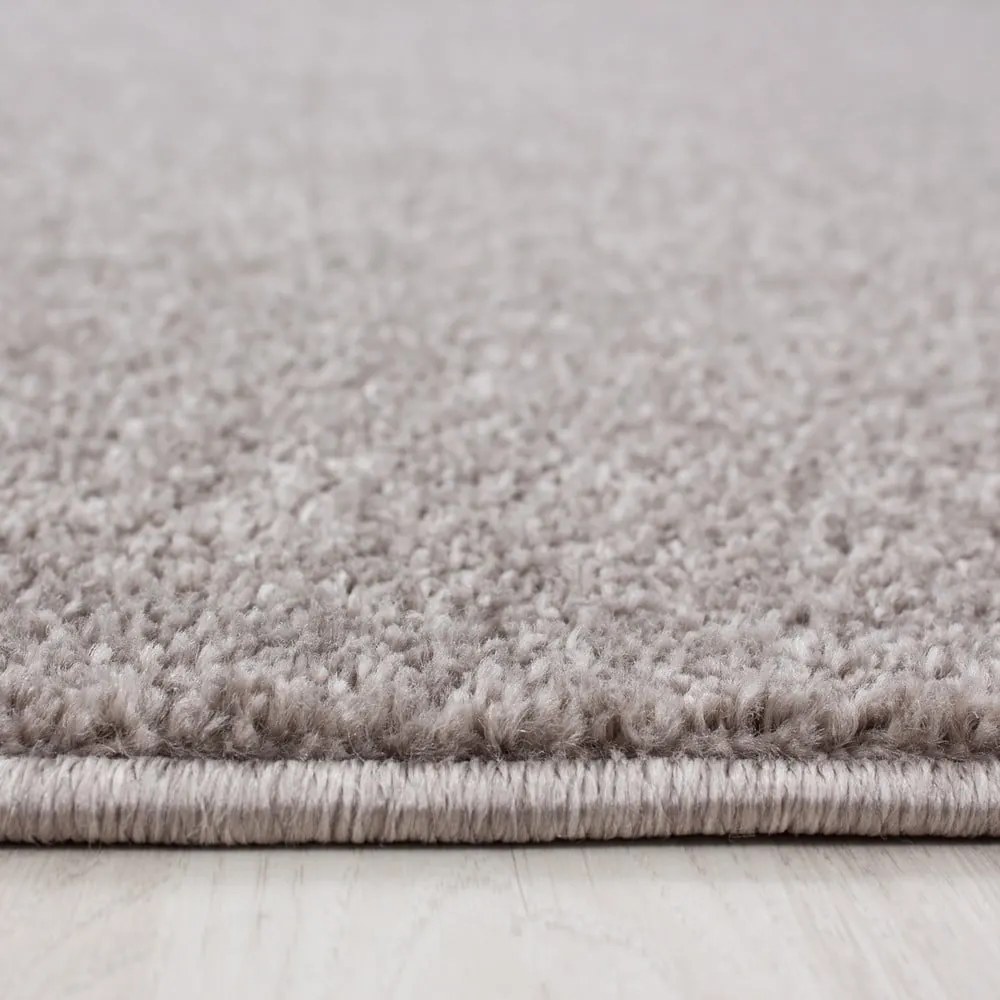 Világosbarna kerek szőnyeg ø 120 cm Ata – Ayyildiz Carpets