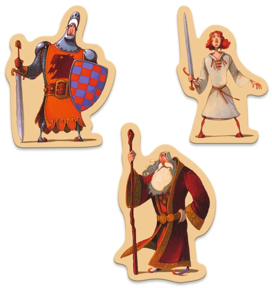 Mese puzzle - Artúr király, 100 db-os - The King Arthur