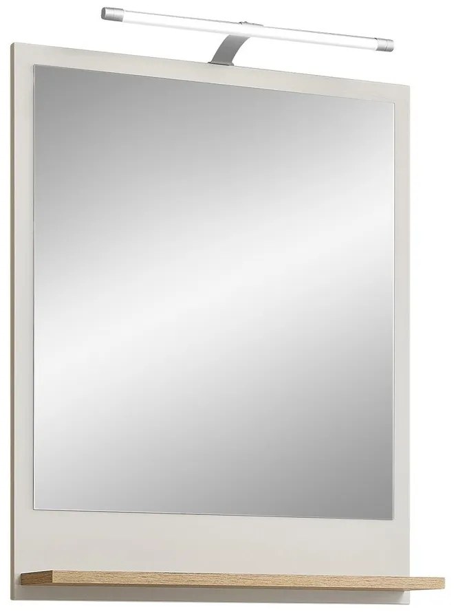 Fali tükör polccal 60x74,5 cm Quickset 966 – Pelipal