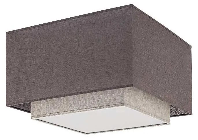 Duolla - Mennyezeti lámpa FORTE 3xE27/40W/230V szürke