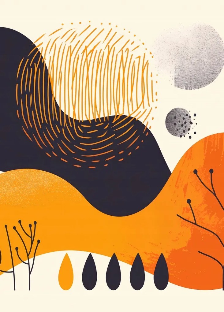 Poszter 39,5x55cm Őszi motivációk