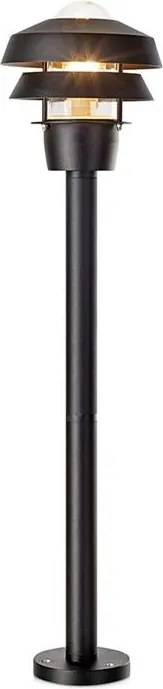 MARKSLÖJD 107117 TROX Modern Kültéri Állólámpa Fekete E27 IP44