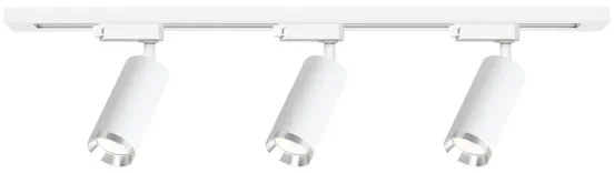 MICA sínes spotlámpa 3xGU10/10W/230V fehér/matt króm