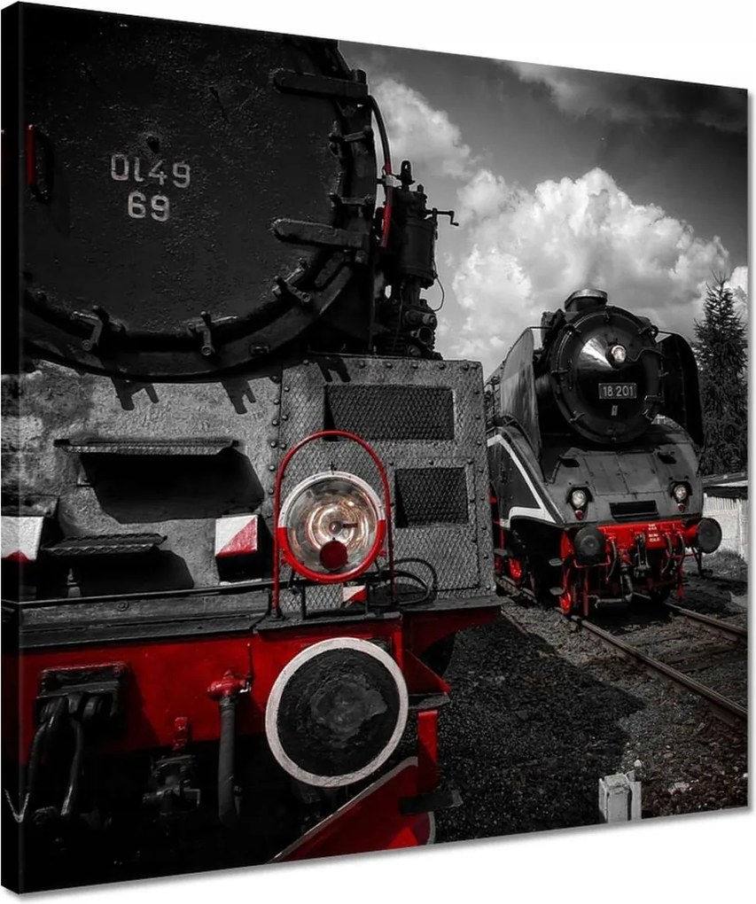 Vászonkép 40x40 Mozdonyok Ol49-69 18-201