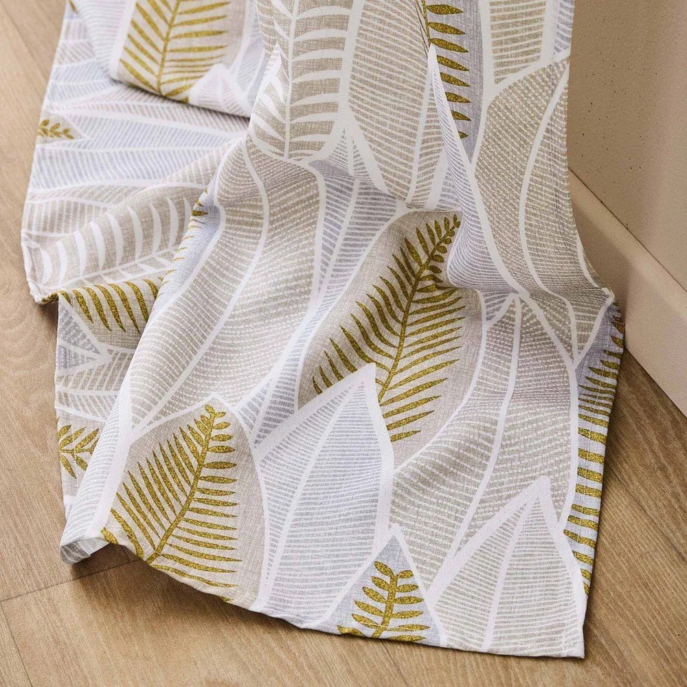 Bézs-aranyszínű függöny 140x260 cm Kim – douceur d'intérieur