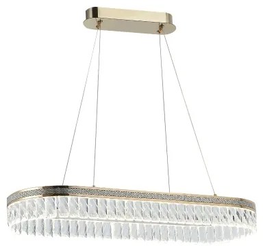 LED dimmelhető kristálycsillár zsinóron THALIA LED/50W/230V 3000-6000K + távirányító
