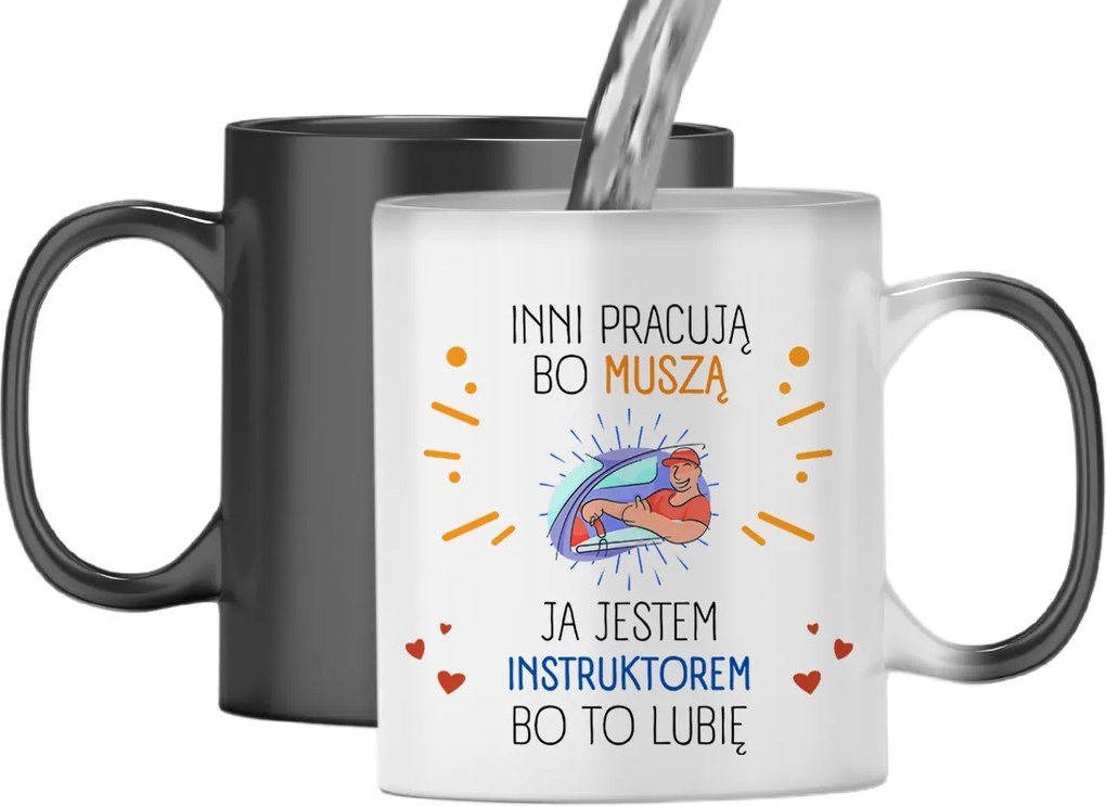 Mágikus Bögre Oktatónak Színváltós, fényképes nyomattal