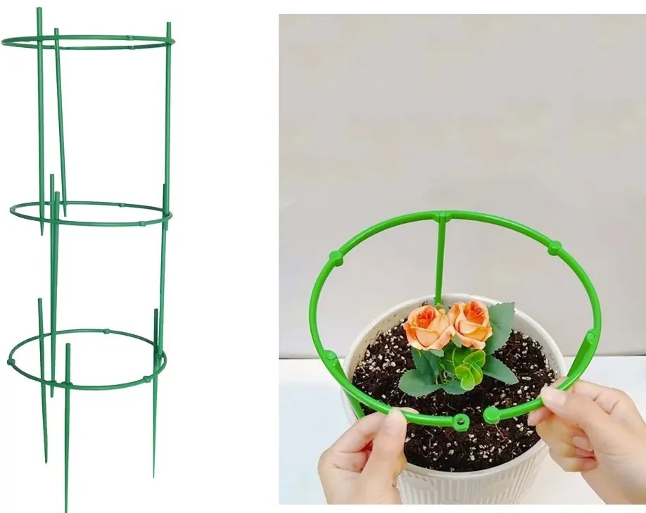 VERK Kör alakú támasz cserepes növényekhez - 3 kör