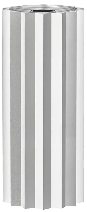 Ezüstszínű-zsályaszínű dimmelhető asztali lámpa textil búrával (magasság 36 cm) Taite – Blomus