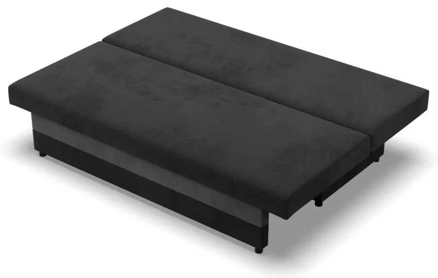 Sony kanapé, szövet anyag, bonell töltet, fekete - szürke