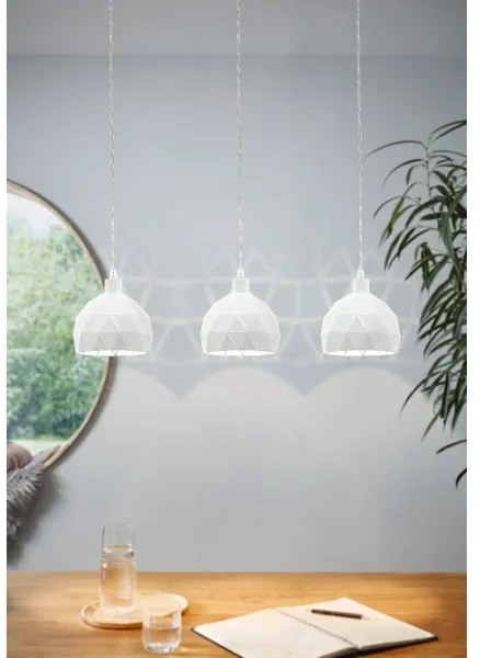 Eglo 97857 - Csillár zsinóron ROCCAFORTE 3xE14/40W/230V