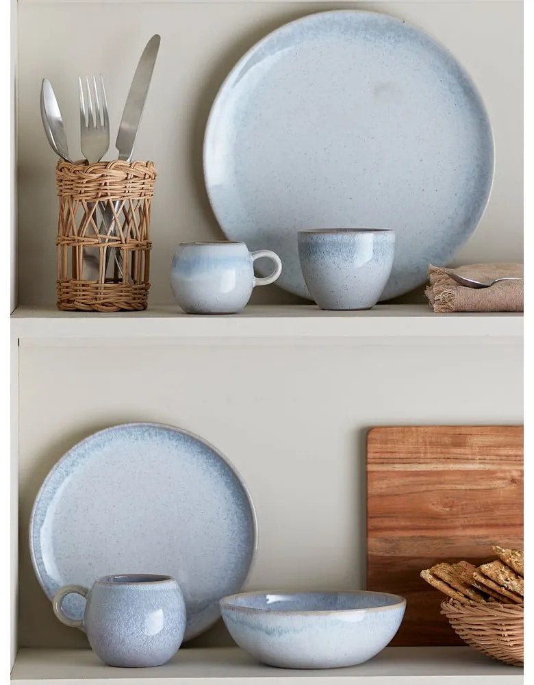 Agyagkerámia étkészlet 12 db-os Paula – Bloomingville