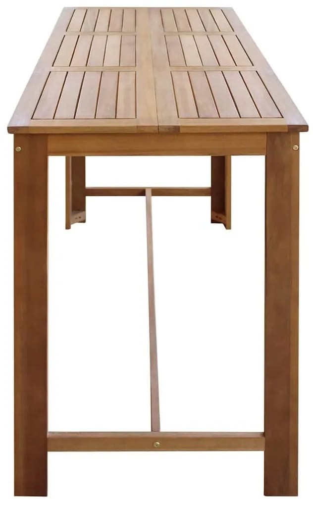 tömör akácfa bárasztal 150 x 70 x 105 cm