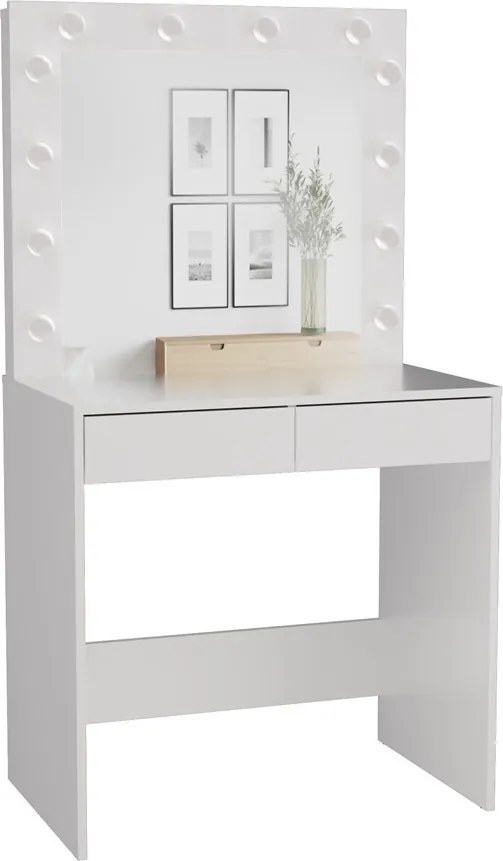 Marina 2S fésülködő asztal, fehér