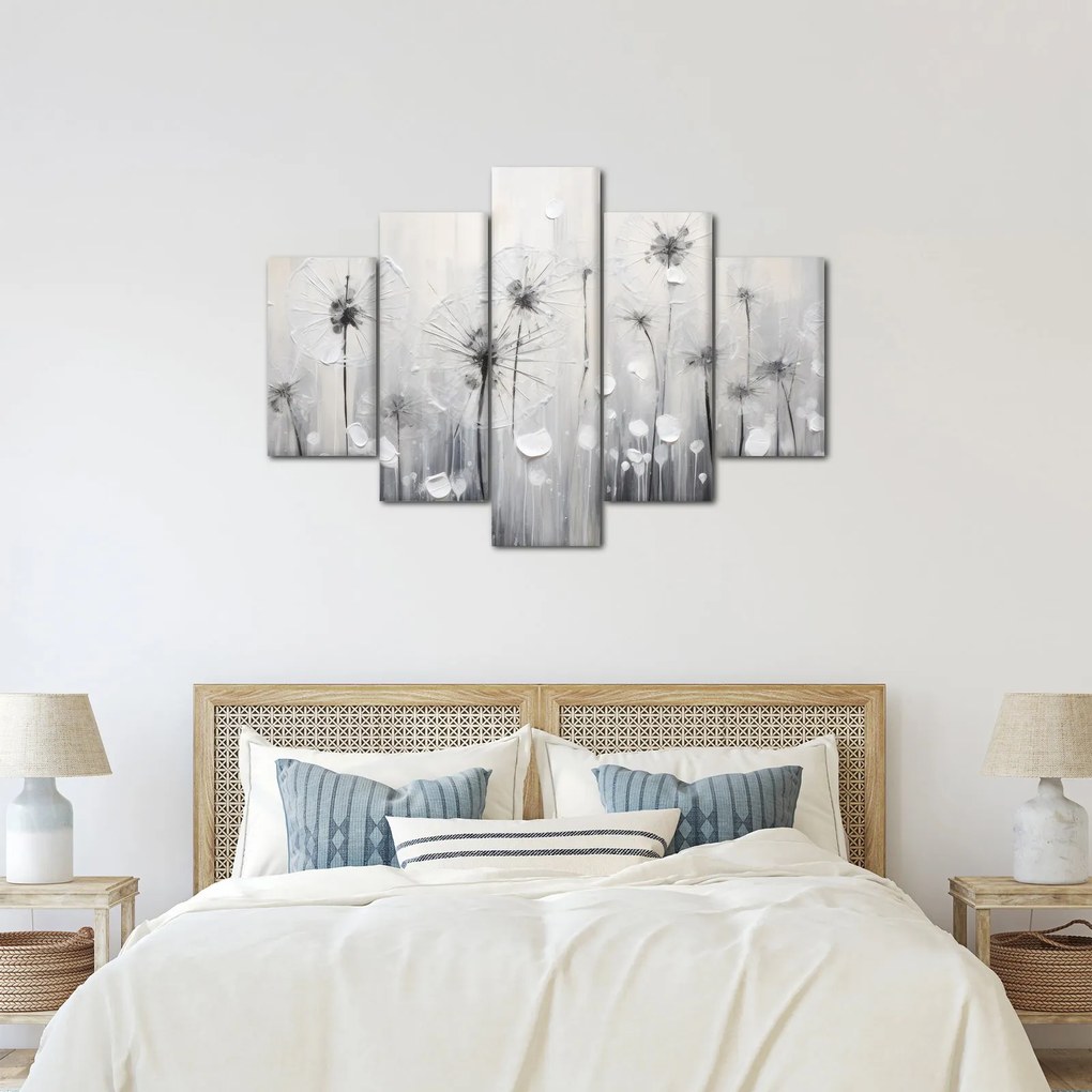 Kép - Pitypang, festés (150x105 cm)