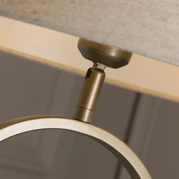 Searchlight EU94102NA - Asztali lámpa MODISH 1xE27/60W/230V krémszínű